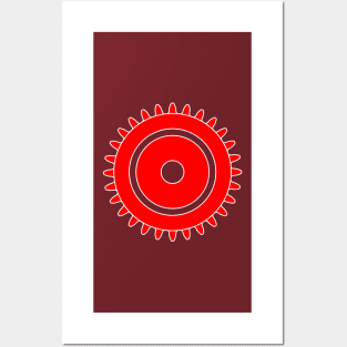 Brick Cog Gear Posters and Art